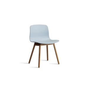Hay AAC 12 About A Chair SH: 46 - Lacquered Solid Walnut/Slate Blue