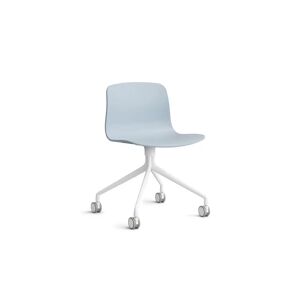 HAY AAC 14 About A Chair SH: 46 cm - White Powder Coated Aluminium/Slate Blue