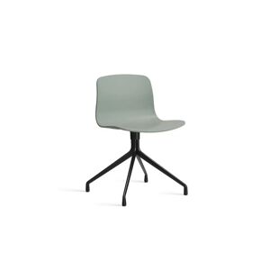 Hay AAC 10 About A Chair SH: 46 cm - Black Powder Coated Aluminium/Fall Green