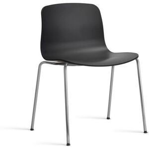 HAY AAC 16 About A Chair SH: 46 cm - Chromed Steel/Black