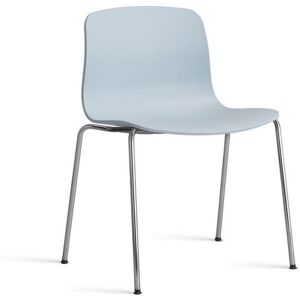 HAY AAC 16 About A Chair SH: 46 cm - Chromed Steel/Slate Blue