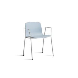 HAY AAC 18 About A Chair SH: 46 cm - Chromed Steel/Slate Blue