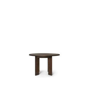 Ferm Living Tarn Dining Table Ø: 115 cm - Dark Stained Beech