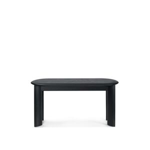 Ferm Living Bevel Bench B: 90 cm - Black Oiled Beech