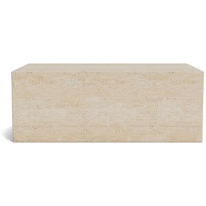 NORR11 Cubism Table Large 80x50 cm - Travertine