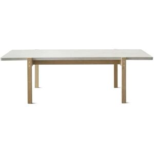 Eberhart Furniture Eugene Sofabord 70x125 cm - Lys Beton/Lys Egetræ