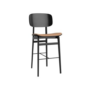 NORR11 NY11 Bar Chair SH: 65 cm - Black/Camel 21004