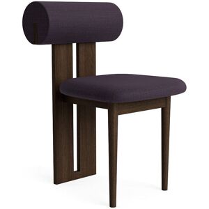 NORR11 Hippo Chair SH: 47 cm - Dark Smoked Oak/Canvas 694