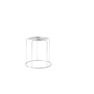 &Tradition Wire Stool VP11 H: 42 cm - Mirror Polished Steel