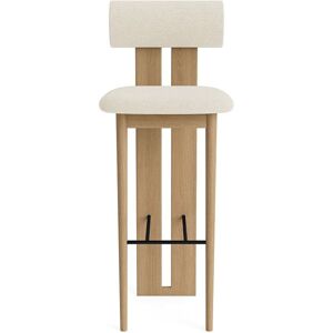 NORR11 Hippo Bar Chair SH: 75 cm - Natural Oak/Barnum 24