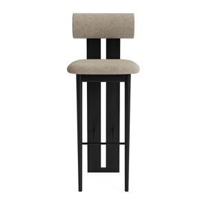 NORR11 Hippo Bar Chair SH: 75 cm - Black Oak/Barnum 03