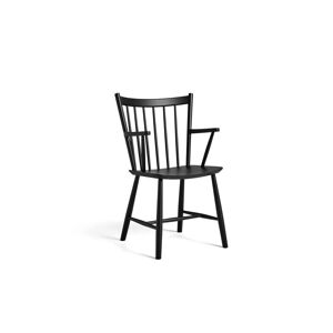 HAY Børge Mogensen J42 Arm Chair SH: 44,5 cm - Black Lacquered Beech