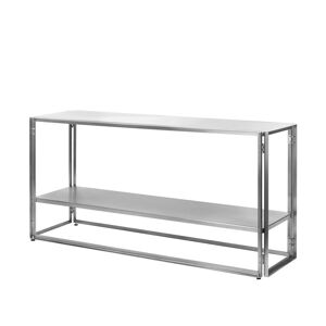 Kristina Dam Studio Foldable Console 60x124 cm - Brushed Stainless Steel