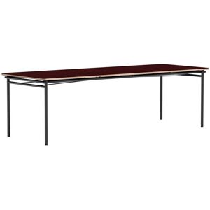 Eva Solo Taffel Spisebord Med Udtræk 90x250/370 cm - Burgundy