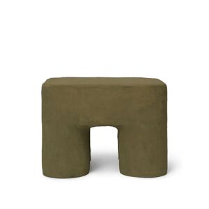 Ferm Living Podo Stool H: 25 cm - Khaki