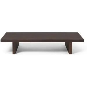 Ferm Living Kona Low Table 14x78 cm - Dark Stained Oak