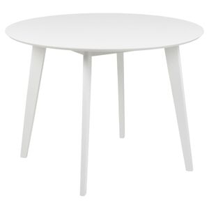 Roxby spisebord Ø105 cm hvid.