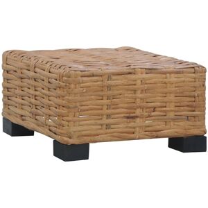 vidaXL sofaborde 47 x 47 x 28 cm naturlig rattan