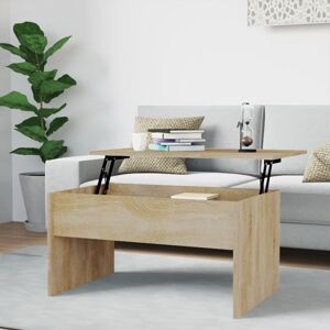 vidaXL sofabord 80x50,5x41,5 cm konstrueret træ sonoma-eg