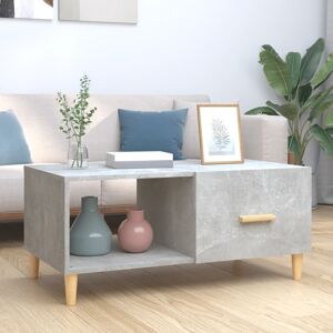vidaXL sofabord 89,5x50x40 cm konstrueret træ betongrå