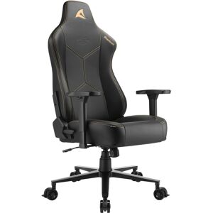 Sharkoon SGS30 Universal gamingstol Polstret vatteret sæde Beige, Sort, Spil pladser