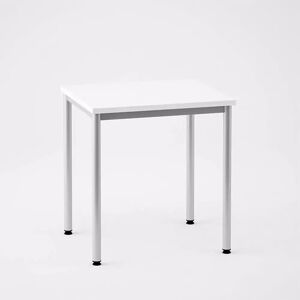 Direkt Interiör Skrivebord med 4 ben, 1800x800mm, Størrelse 80x60 cm, Farve Hvid