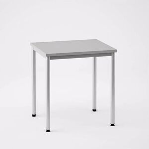 Direkt Interiör Skrivebord med 4 ben, 1800x800mm, Størrelse 80x60 cm, Farve Mørkegrå