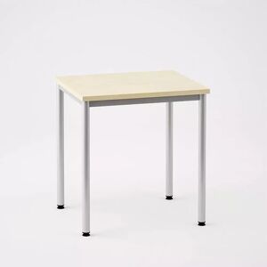 Direkt Interiör Skrivebord med 4 ben, 1800x800mm, Størrelse 80x60 cm, Farve Birk