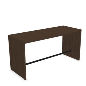 Narbutas Højt projektbord Light High Table, Design Black / Dark Walnut, Højde 90 cm