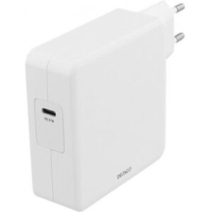 Deltaco Usbc-Ac117 87 W -Strømforsyning, Usb-C Pd, Hvid