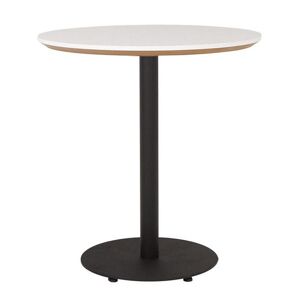 Cafebord Trend, Diameter Ø700 mm, sort rund fod
