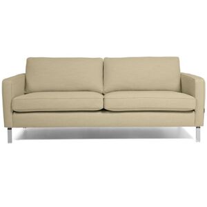 Loungesofa Oslo, 3-sæder, beige betræk