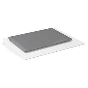 Conceptum - laptop holder til skrivebord, BxD 390x320 mm, hvid