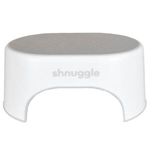 Shnuggle Skammel - Hvid M. Grå - Shnuggle - Onesize - Stol