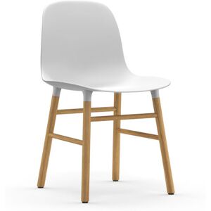 DEMO 6 stk Normann Copenhagen Form stol - Hvid - Eg