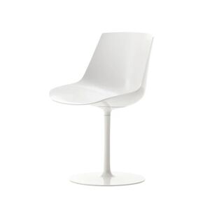 Mdf Italia Flow Chair Søjleben - Blank Hvid