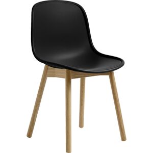 4 stk. HAY Neu 13 Chair - Eg Sæbe - Soft Black - DEMO.