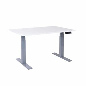 Spisebord med hæve sænk 70×140, hvid