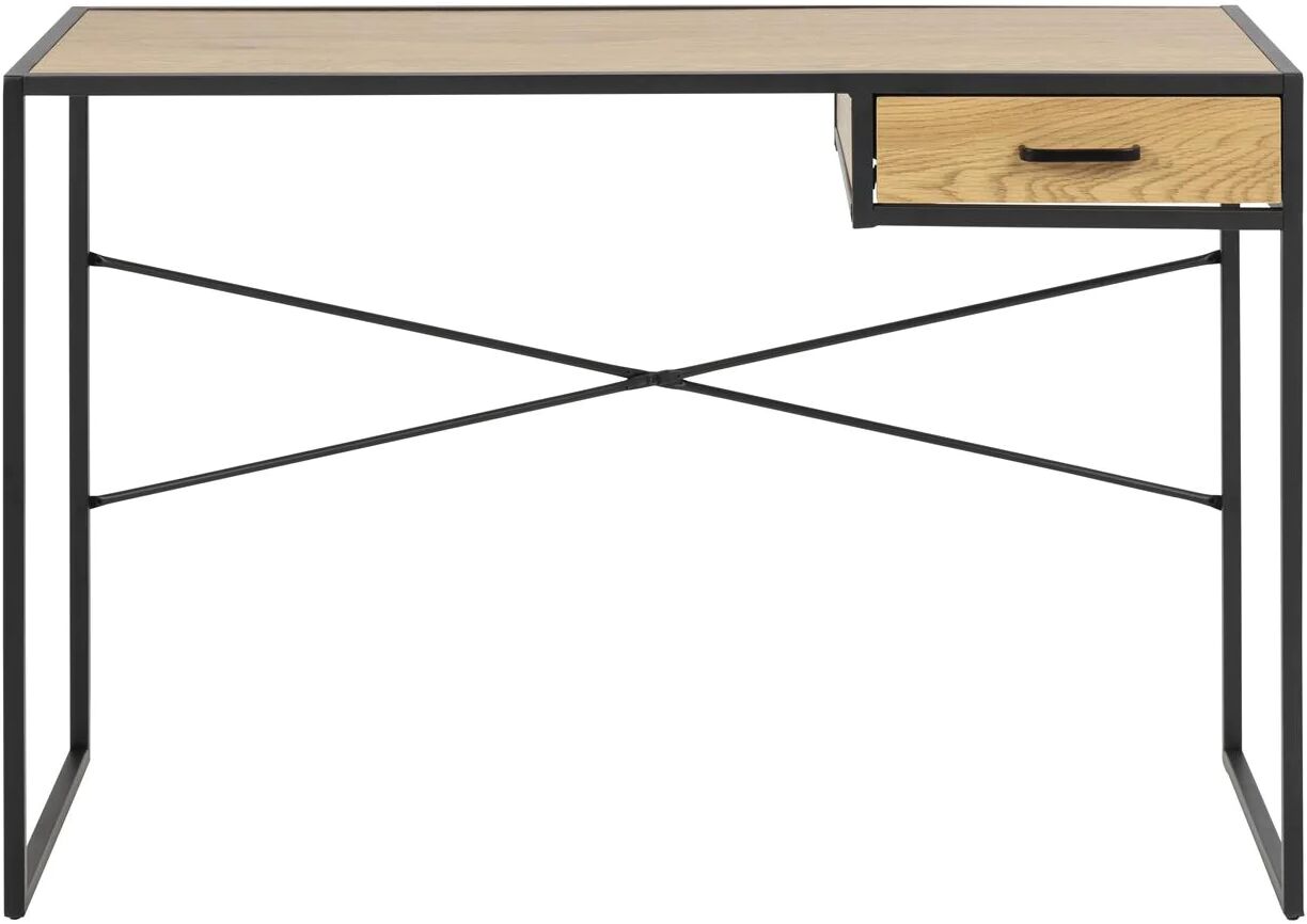 Nimara.dk Seaford  Skrivebord Egelook Med Skuffe