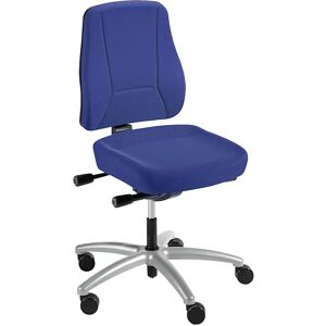 Prosedia Silla giratoria de oficina YOUNICO PRO, altura del respaldo 540 mm, azul real