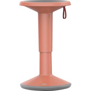 interstuhl Taburete multiusos UP, de altura regulable entre 450 y 630 mm, naranja salmón