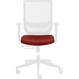 TrendOffice Funda para silla TO-SYNC, para silla giratoria de oficina, rojo rubí