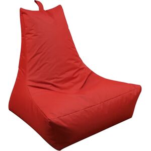 kaiserkraft Saco-asiento LOUNGE, H x A x P 900 x 1000 x 800 mm, rojo