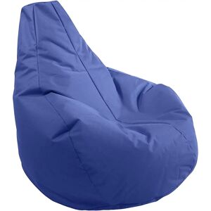 kaiserkraft Saco-asiento GAMER, H x A x P 1000 x 1000 x 1000 mm, azul real