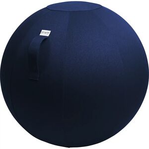 VLUV Balón asiento LEIV, funda de tela con aspecto de lona, 700 - 750 mm, azul real