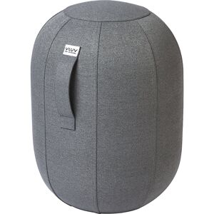 kaiserkraft Taburete de balanceo M VLUV KAPSUL SOVA, altura del asiento 480 - 520 mm, poliéster, gris piedra