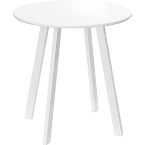 Homcom Mesa de comedor color blanco 72 x 72 x 75 cm