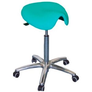 Taburete estándar Kinefis Élite PLUS: Tipo pony o silla de montar con altura de 56 - 77 cm, ruedas blandas y base extra grande (Varios colores disponibles)