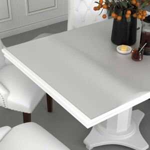 vidaXL Protector de mesa PVC mate 80x80 cm 1,6 mm