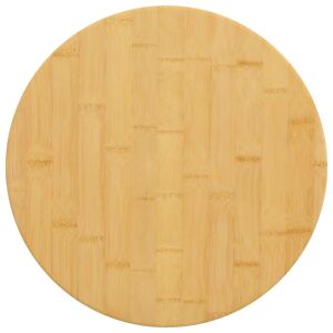 vidaXL Tablero de mesa de bambú Ø30x1,5 cm